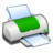 Hardware Printer Green Icon